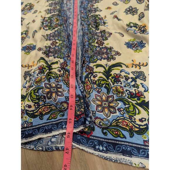 Sz 1X Pinky Paisley Duster Kimono - Boho! - Picture 9 of 13